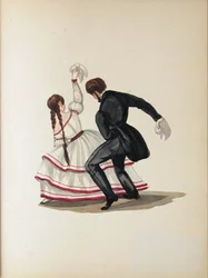 Aquarell von Pancho Fierro